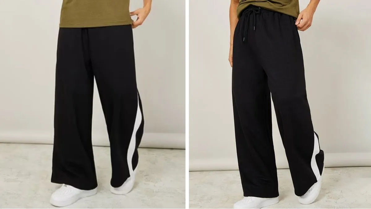 Divide wide leg trouser