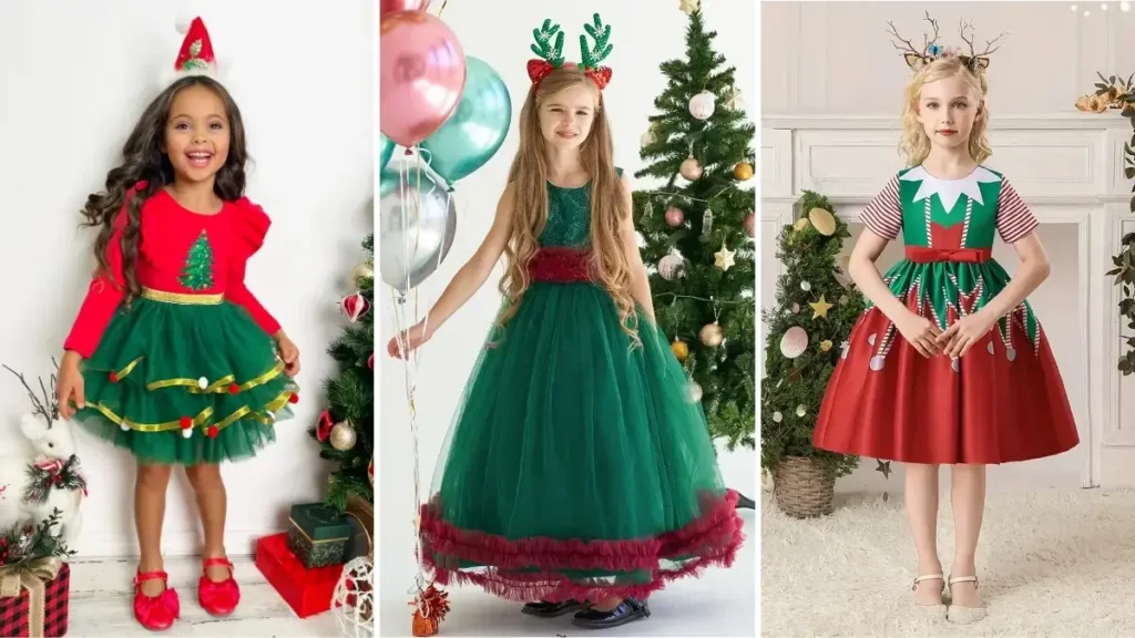 Red and Green Christmas Dress-Up 