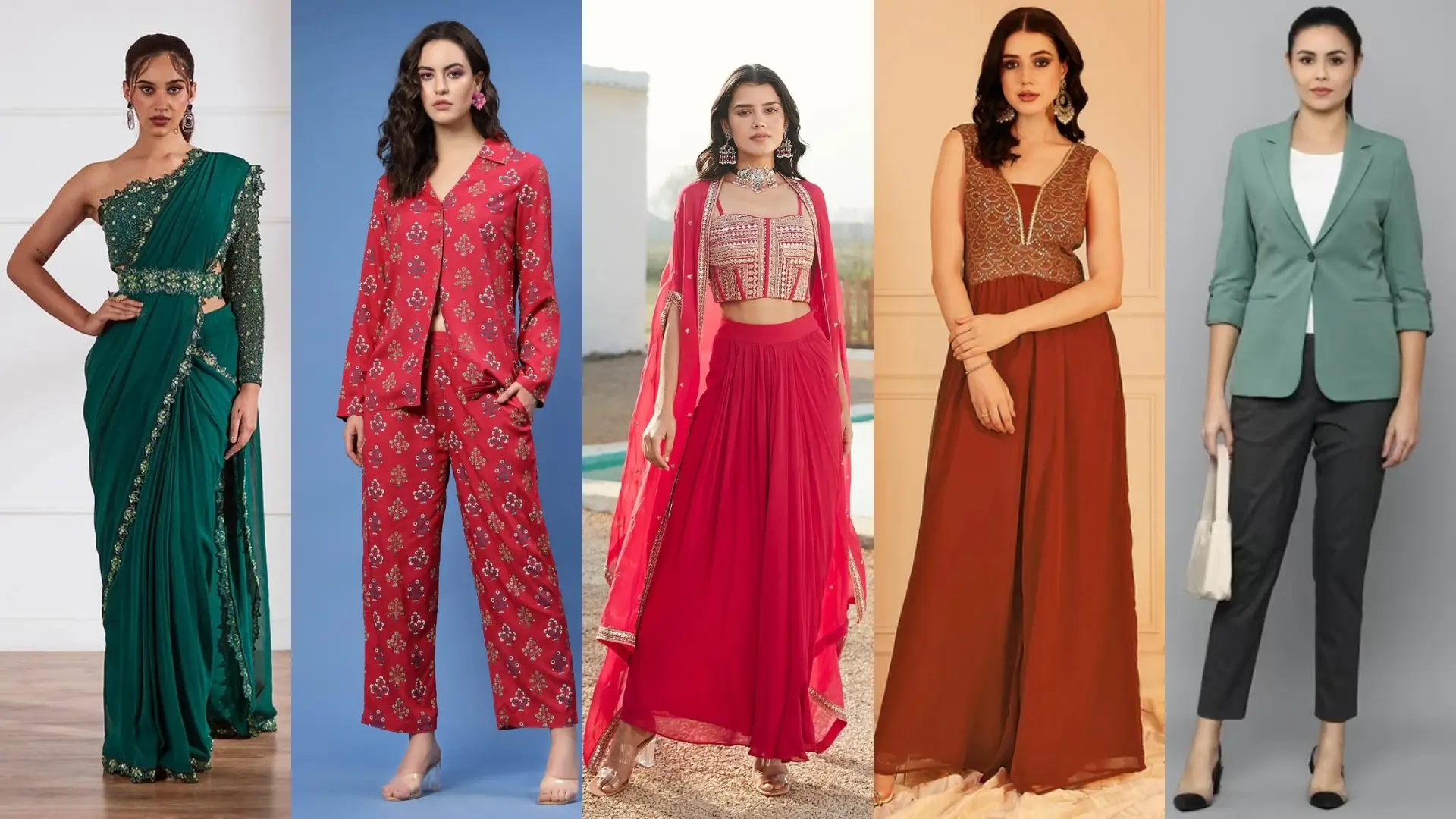 stylish Indo western for  Diwali outfit