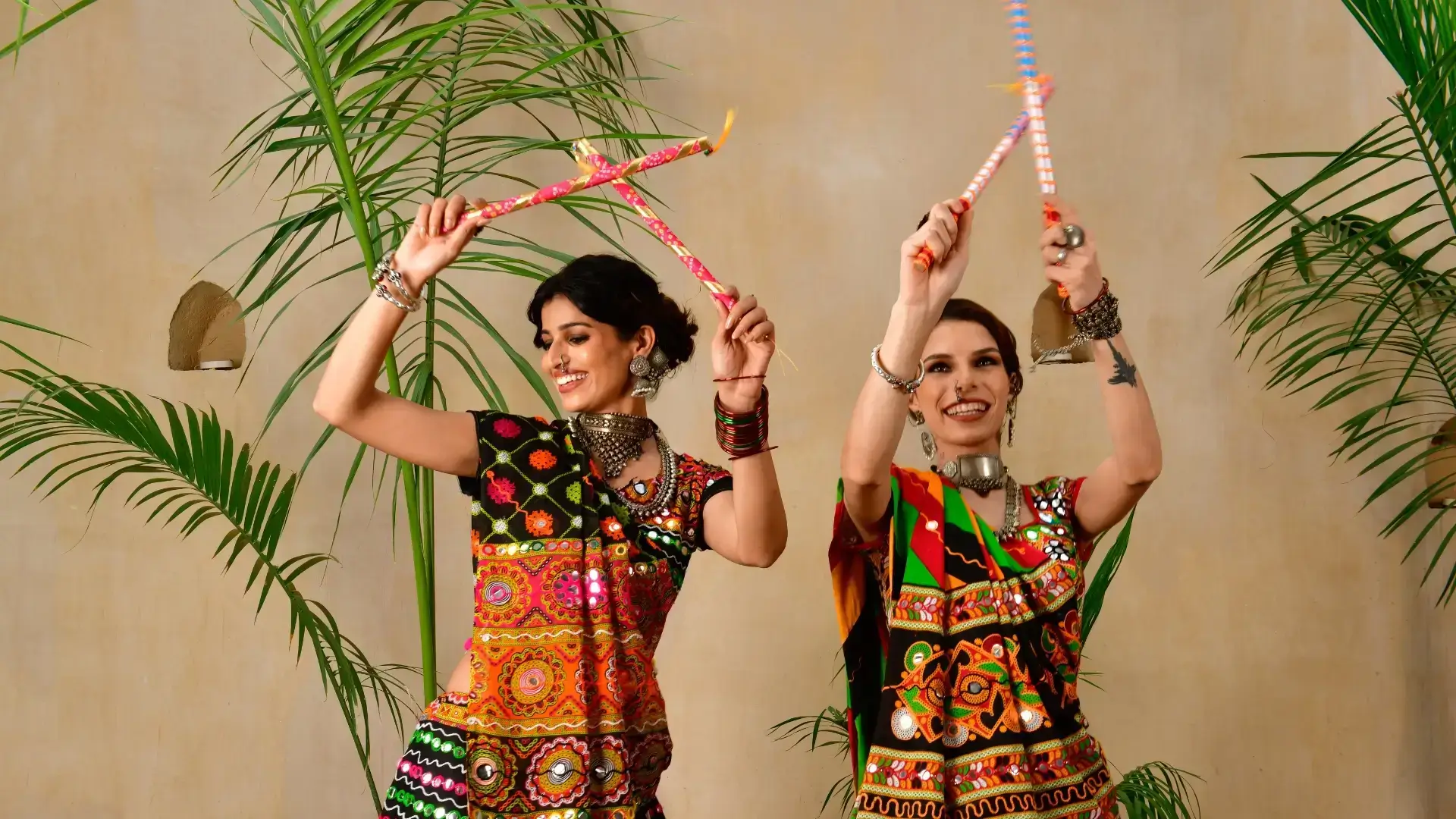 Dancing at Garba Night