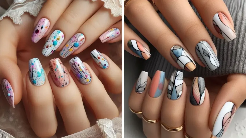 Abstract Nail-Art